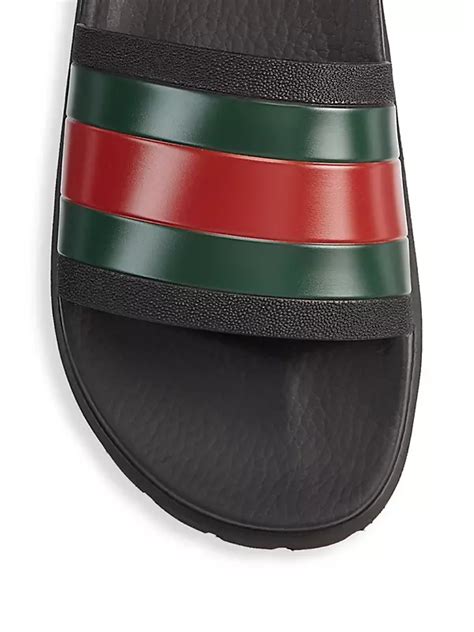 saks fifth avenue men's gucci slides|saks Gucci high tops.